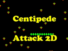 Joc Atacul centipedelor 2D on-line