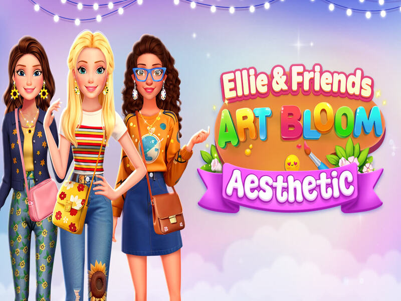 Joc Ellie și Friends Art Bloom estetic on-line