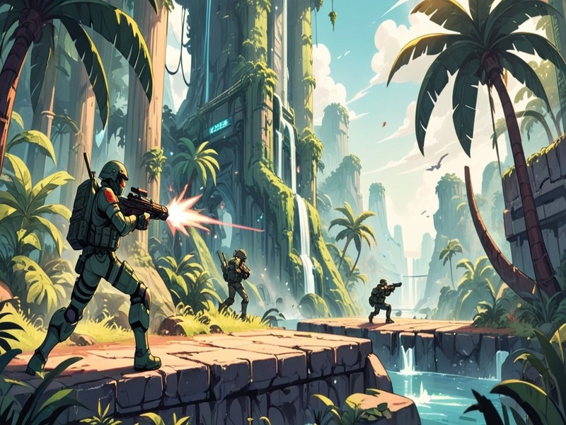 Joc Forța de atac: Platformer de acțiune on-line