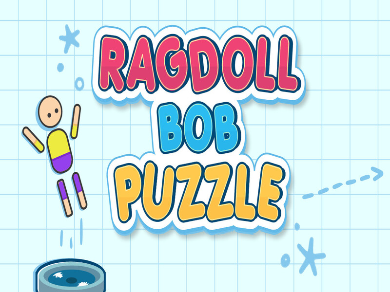 Joc Ragdoll Bob Puzzle on-line