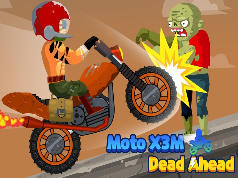 Joc Moto x3m mort înainte on-line