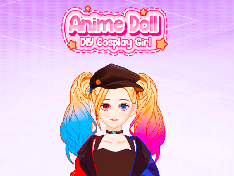 Joc Anime Doll Diy Cosplay Girl on-line