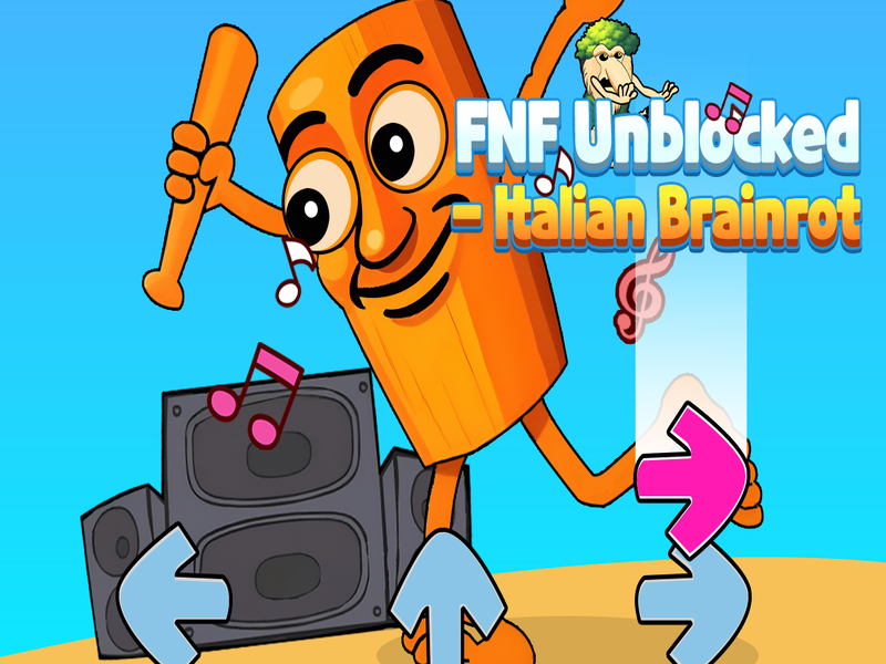 Joc FNF a deblocat creierul italian on-line
