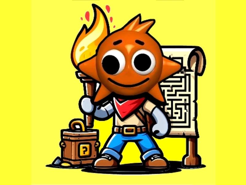 Joc SPRUNKI TORCHES MAZE on-line