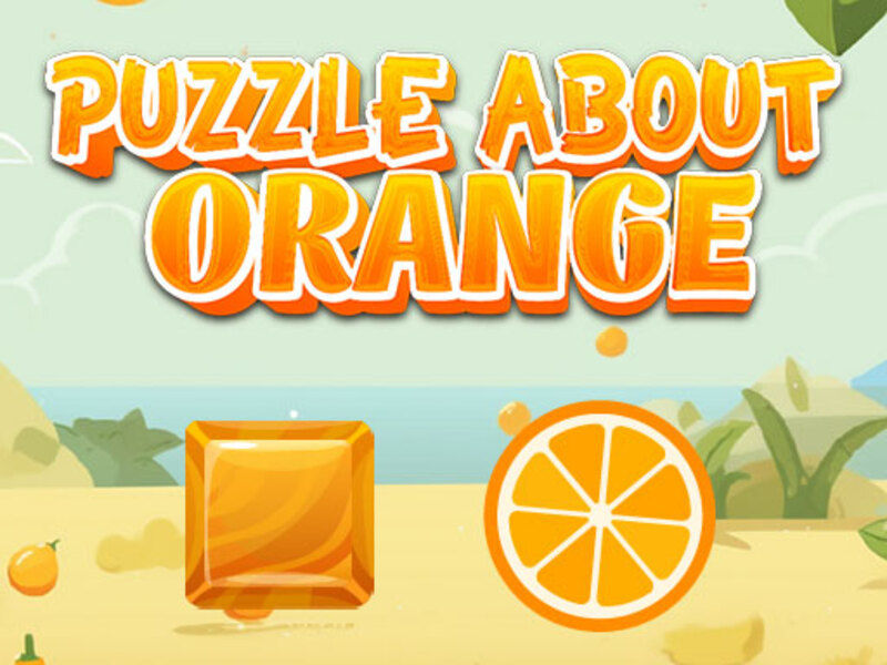 Joc Puzzle despre portocaliu on-line