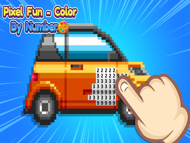 Joc Pixel Culoare distractivă după număr on-line
