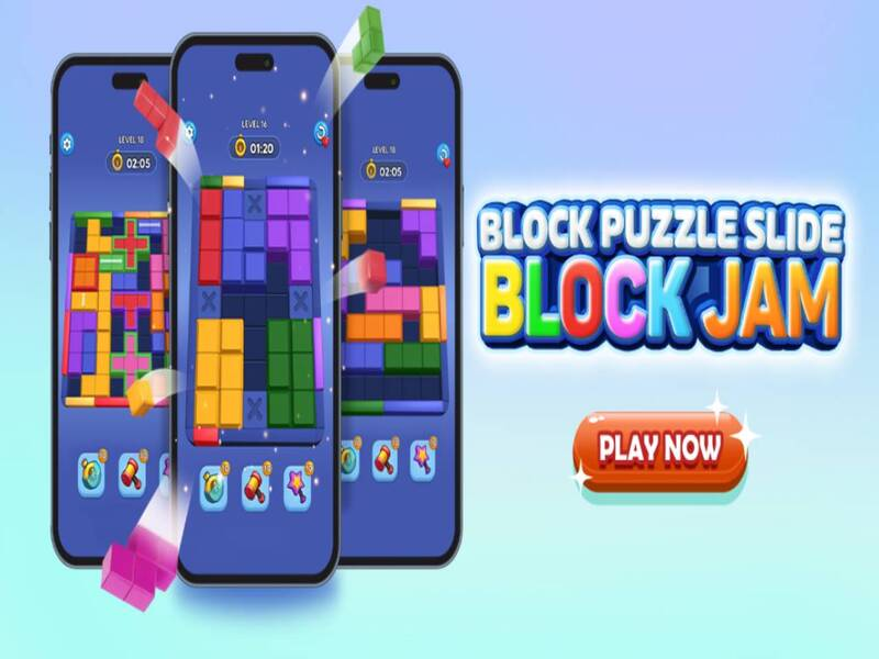 Joc Bloc Puzzle: Slide Block Jam on-line