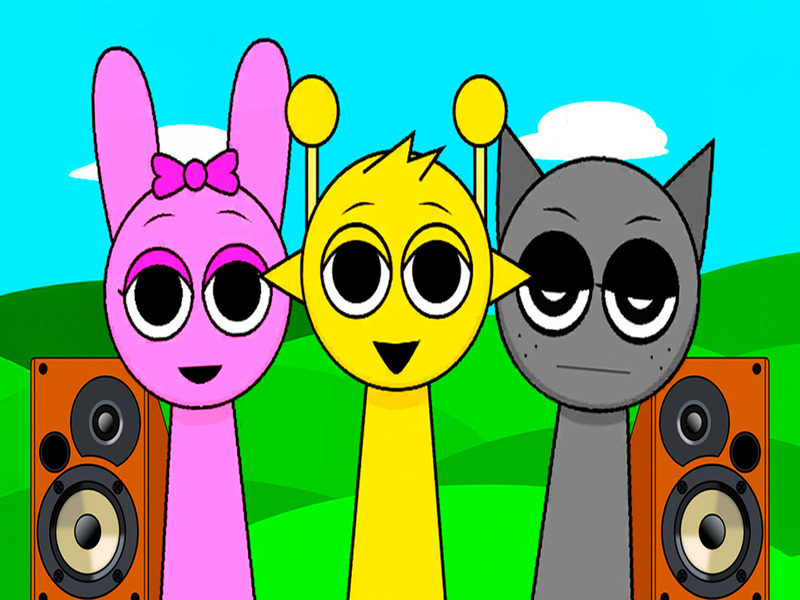 Joc Sprunki Monster Music Beats on-line