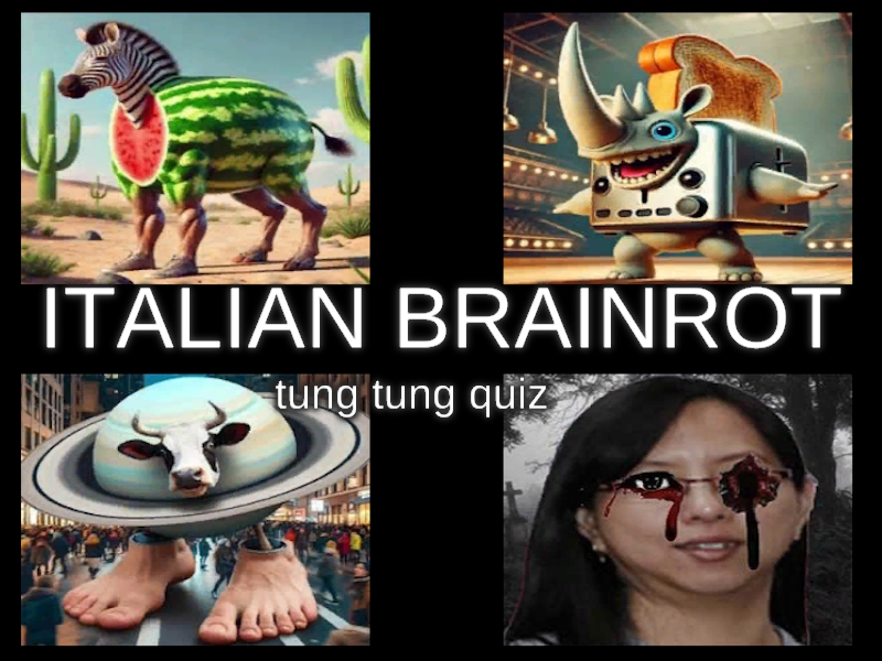 Joc Test italian Brainrot Tung Tung on-line