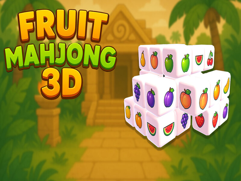 Joc Fructe Mahjong 3d on-line