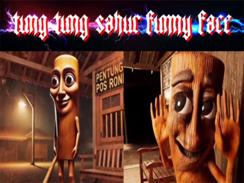 Joc Tung Tung Sahur Față amuzantă on-line