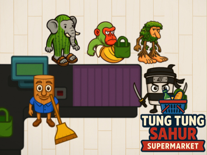 Joc Supermarket Tung Tung Sahur on-line