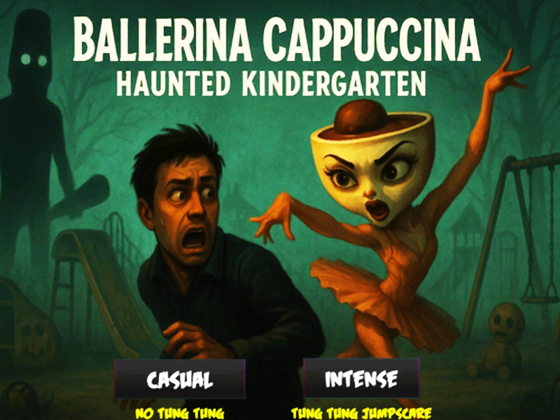 Joc Balerina Cappuccina a bântuit grădiniță on-line