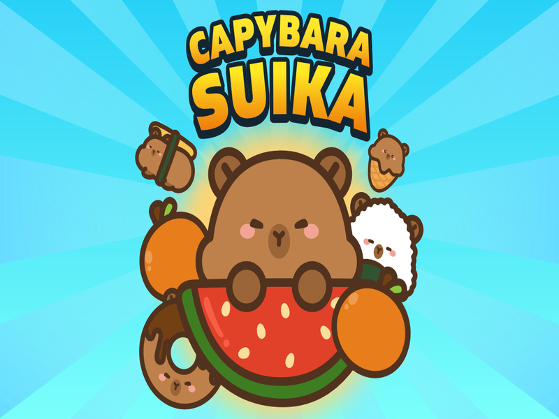 Joc Capybara Suika on-line