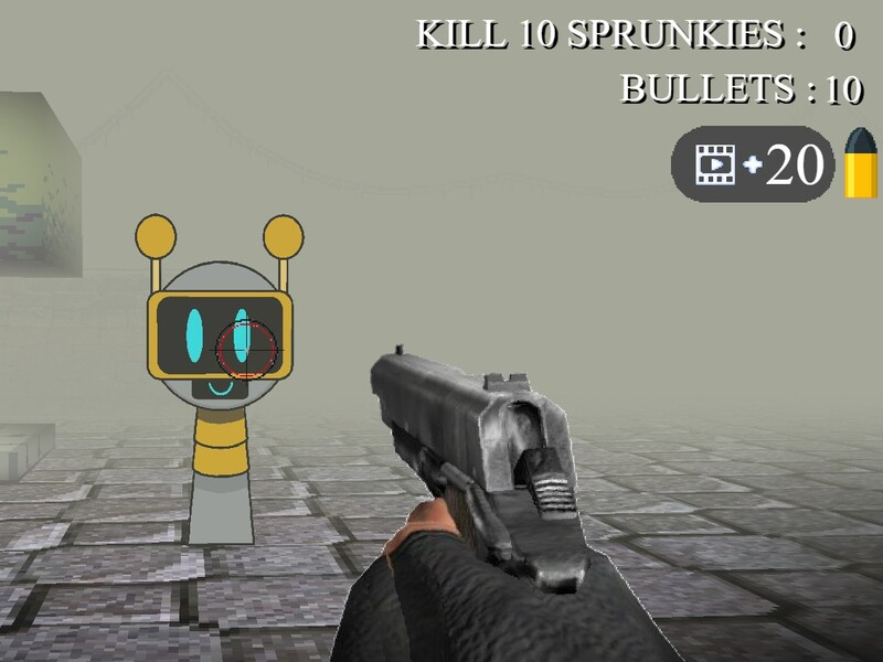 Joc SPRUNKI Shooter 3D on-line