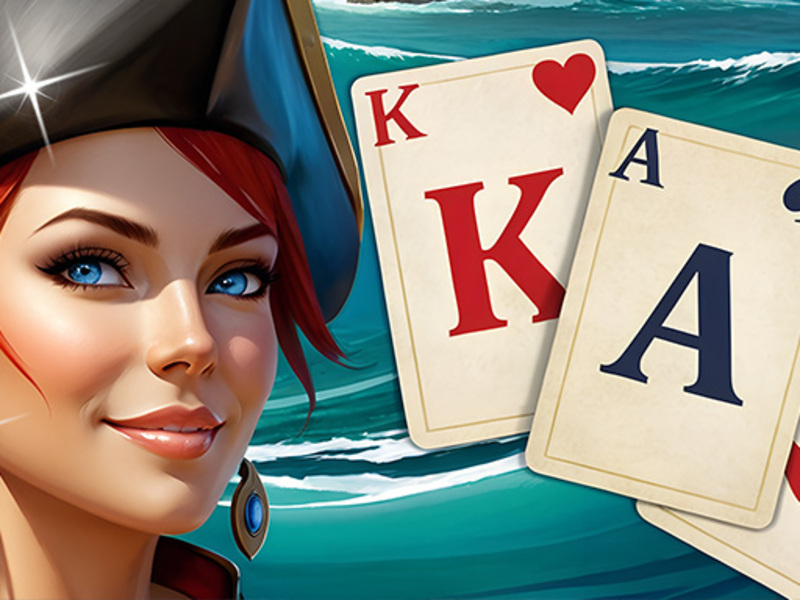 Joc Solitaire Klondike Treasure Island on-line