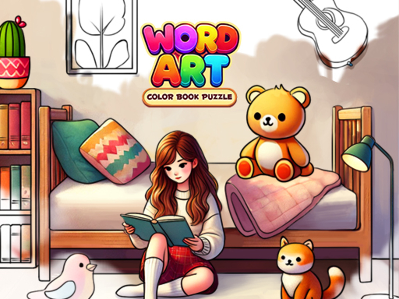 Joc Word Art: Puzzle Book Book on-line