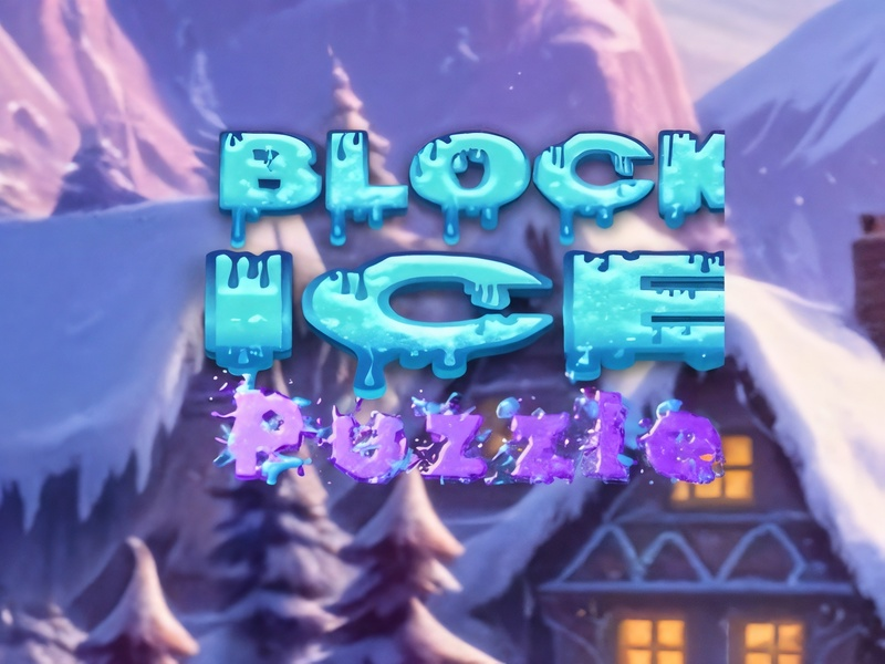 Joc Blocați puzzle -ul de gheață on-line