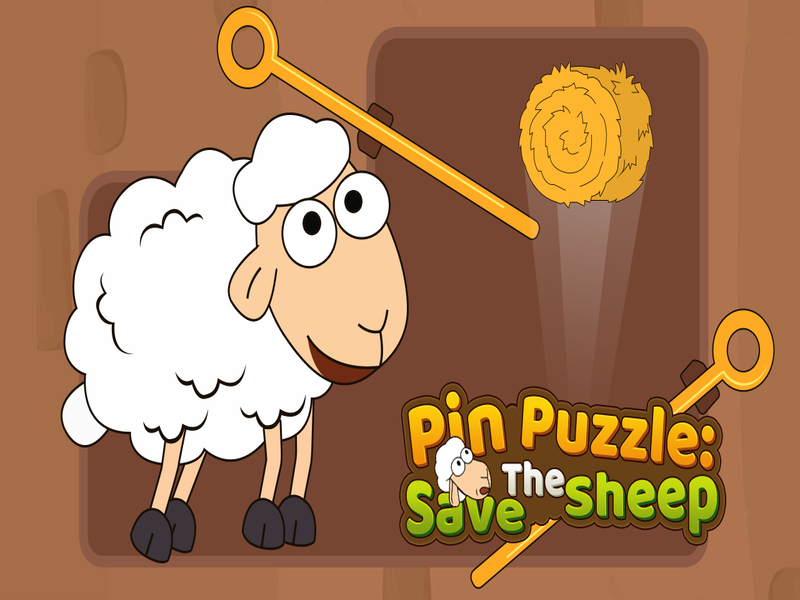 Joc Pin Puzzle Salvați oile on-line