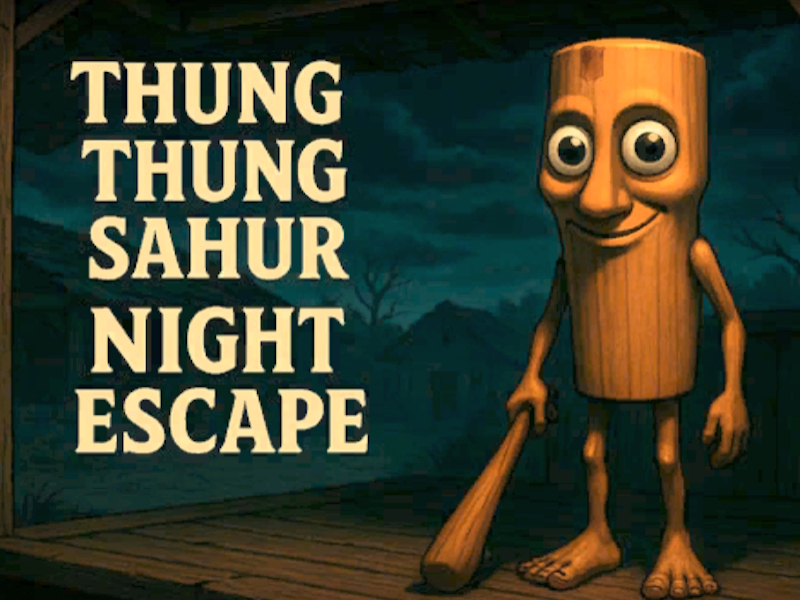 Joc THUNG Thung Sahur Night Escape on-line