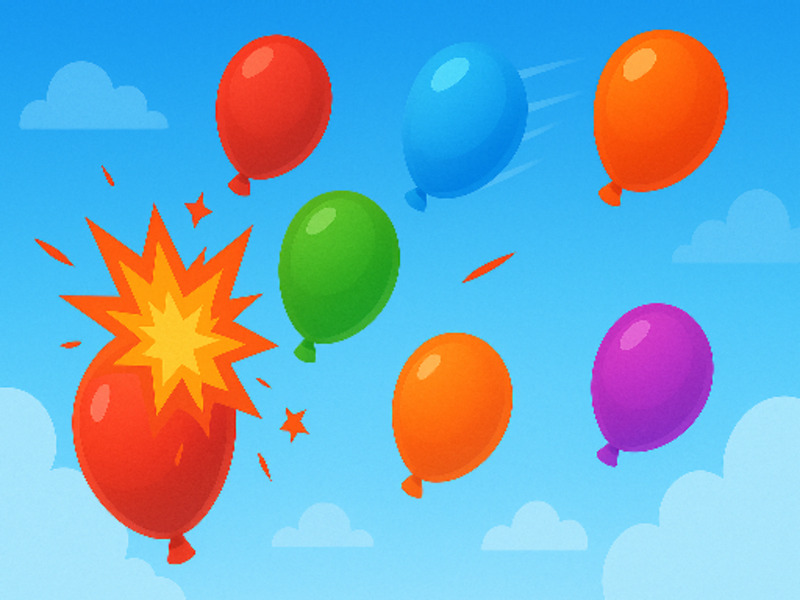 Joc Frenzy pop balon on-line