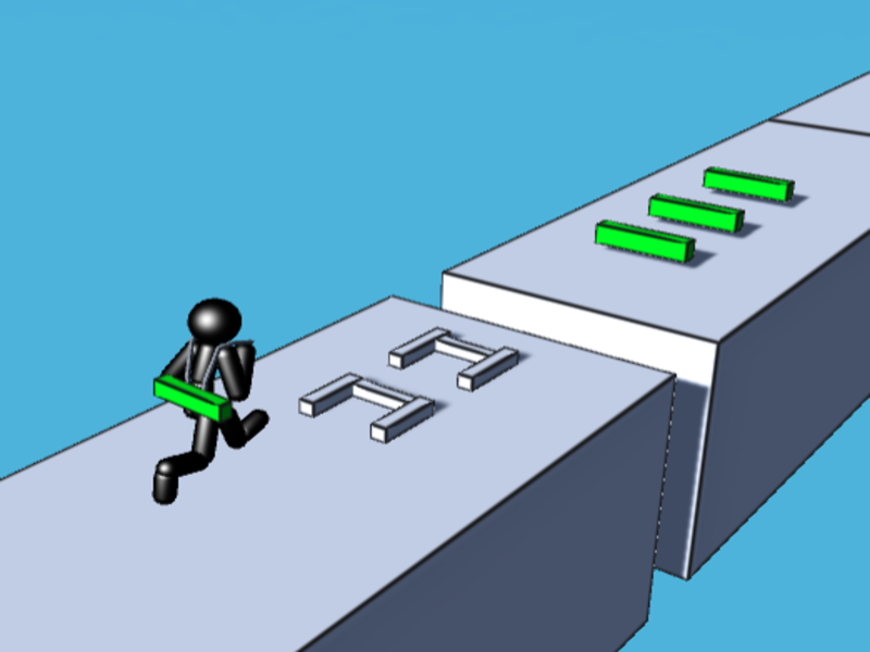 Joc Stickman Ladder on-line