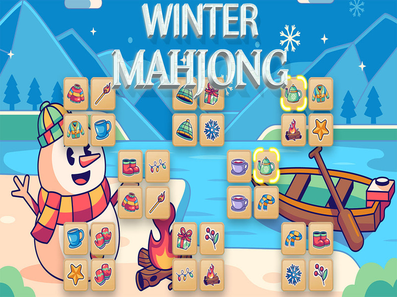 Joc Iarna Mahjong on-line