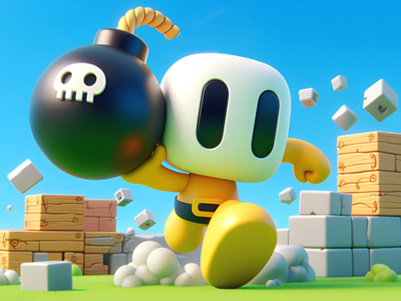 Joc Bombaman 3d on-line