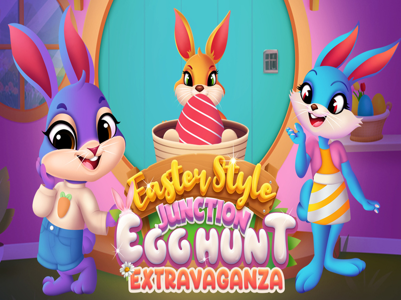 Joc STIL DE PASTE JUNCȚIE Vânătoare de ouă Extravaganza on-line