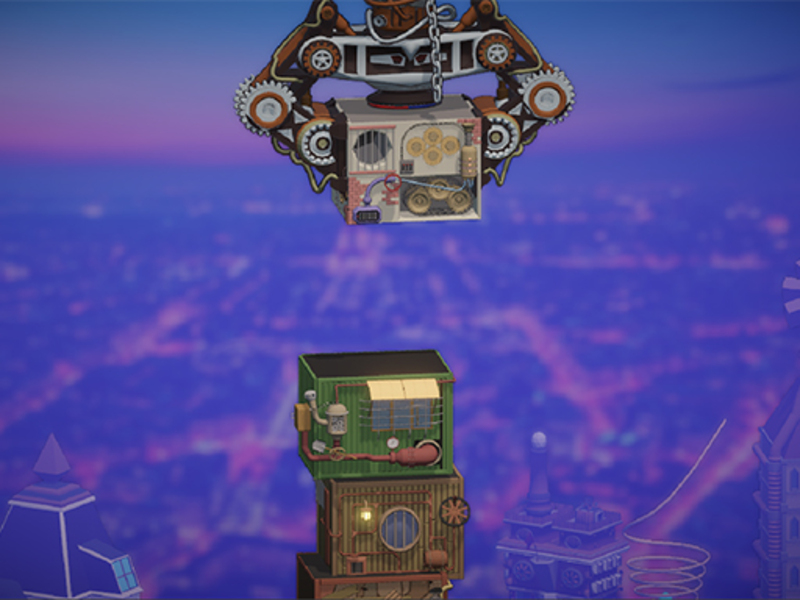 Joc Steampunk Tower Builder on-line