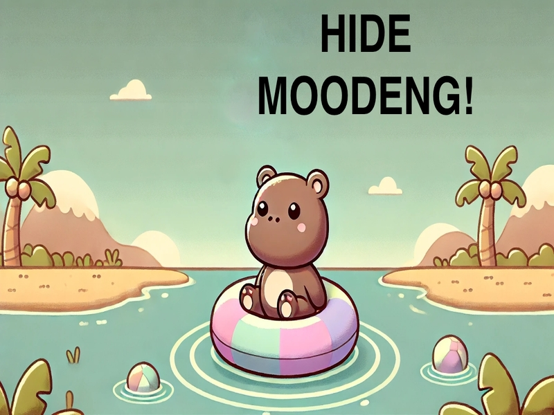 Joc Ascunde Moodeng Hippo! on-line