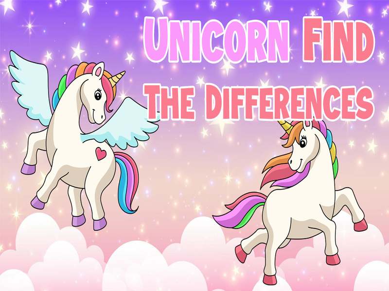 Joc Unicornul găsește diferențele on-line